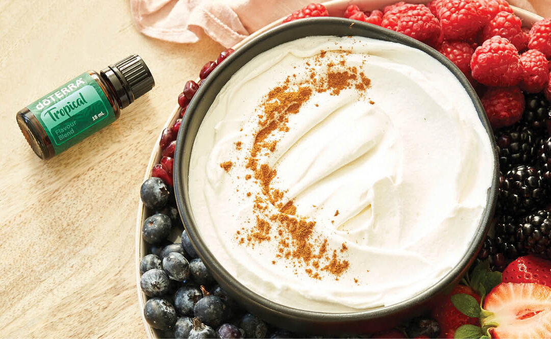Add a Burst of Flavor to Your Fruits with doTERRA Essential Oil-Infused Fruit Dip